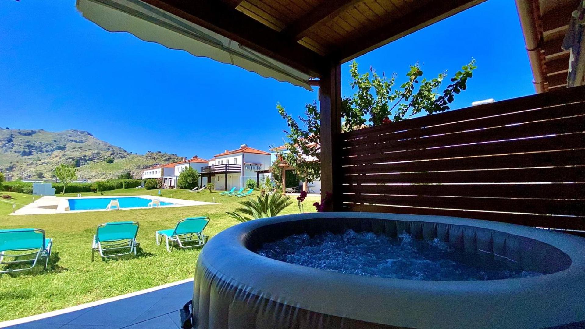 Posidonia Luxury Villas Kolympia Kolymbia Exterior foto